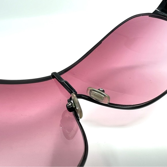 RARE Fossil Sunglasses CORY MS3911 710 Pink Lenses Scratched - Picture 4 of 9